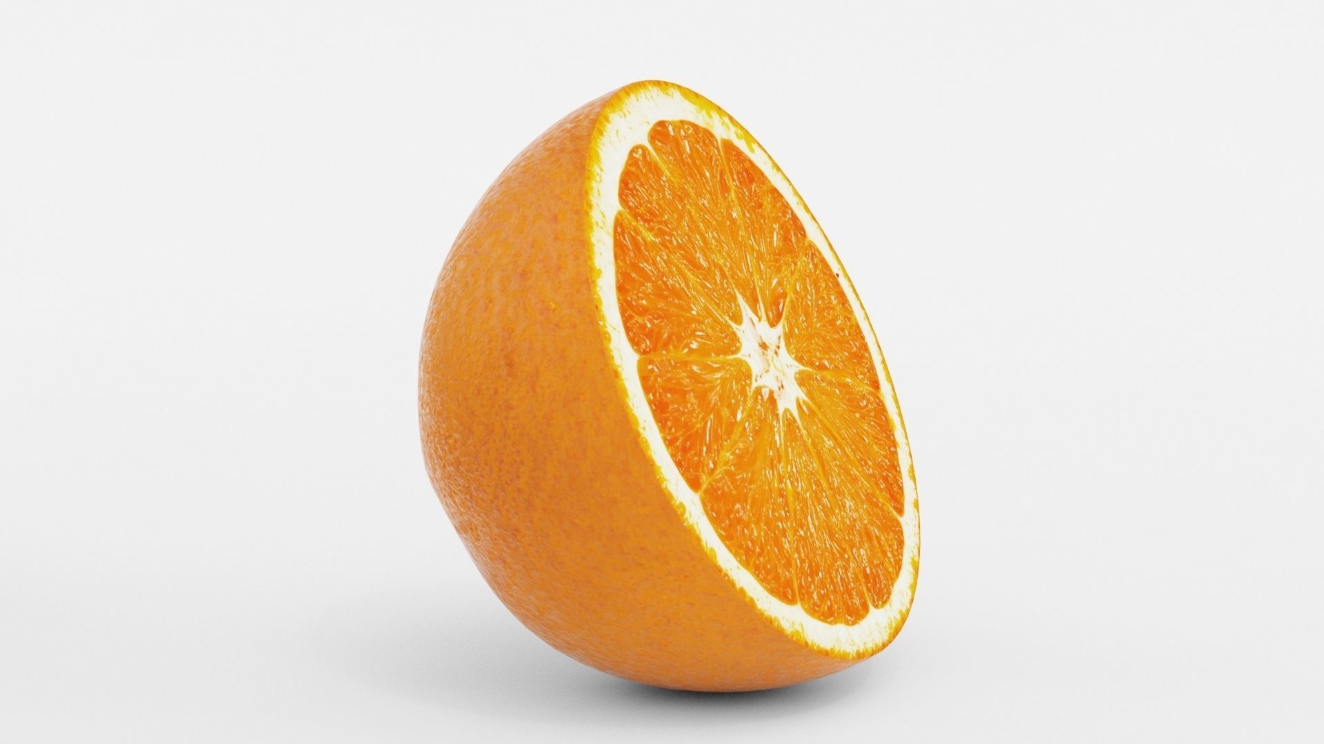 Realistic Orange Fruit 3D model_10