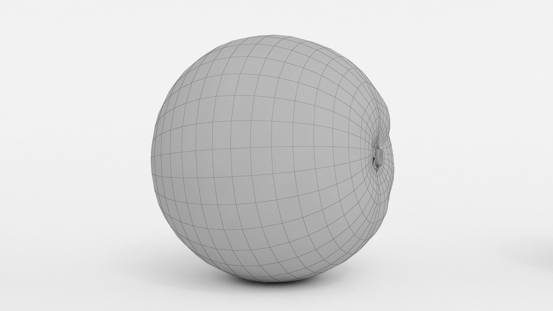 Realistic Orange Fruit 3D model_17