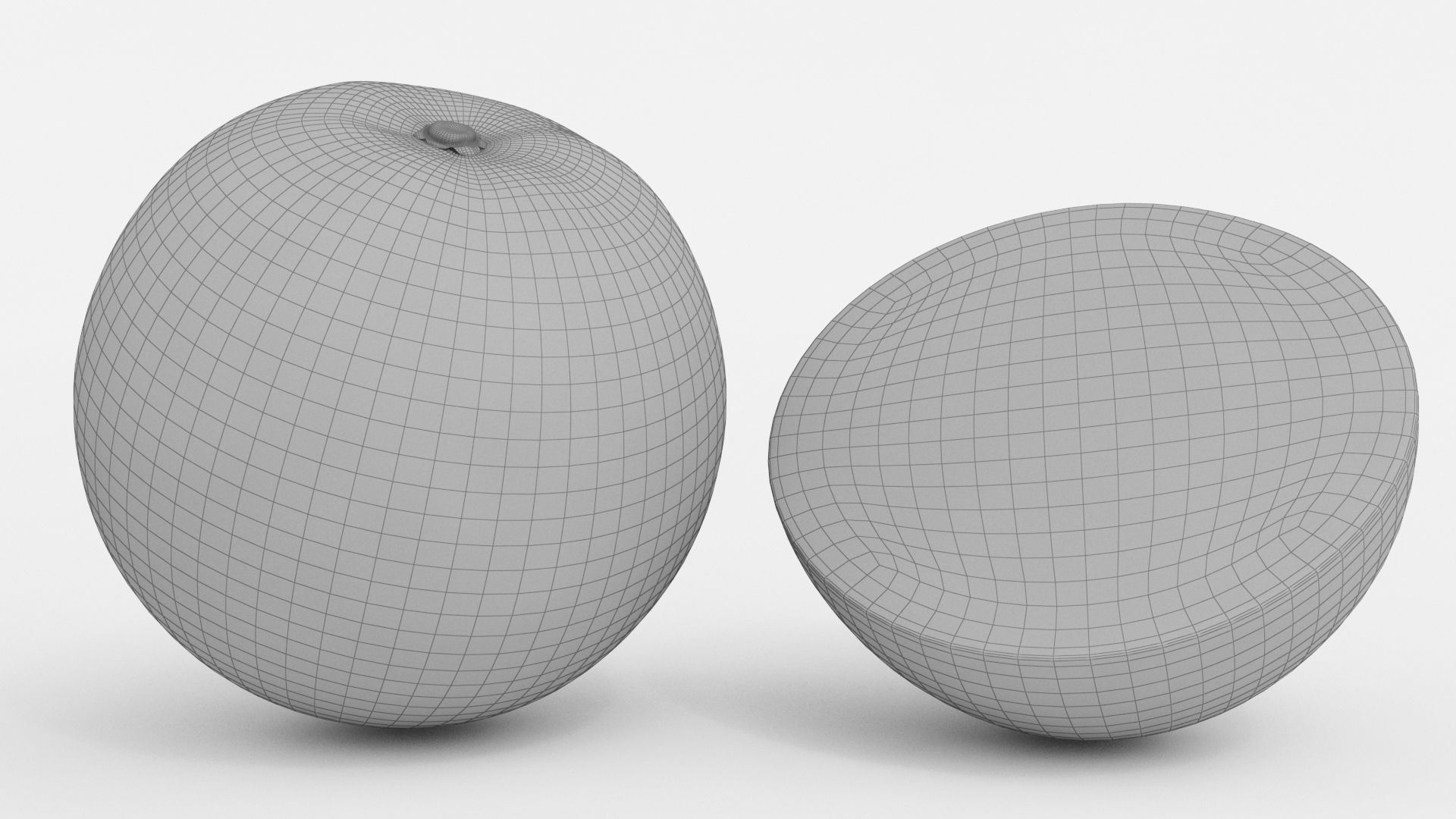 Realistic Orange Fruit 3D model_13