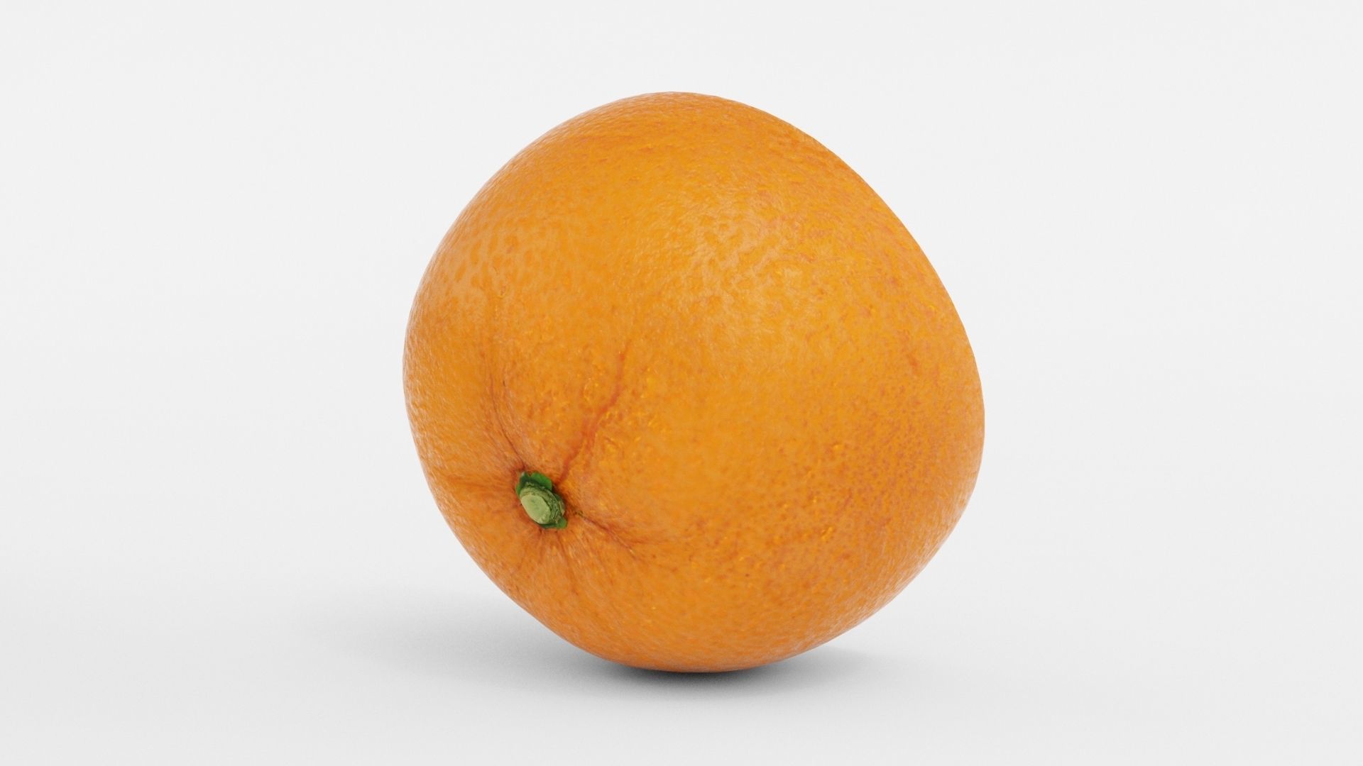 Realistic Orange Fruit 3D model_11
