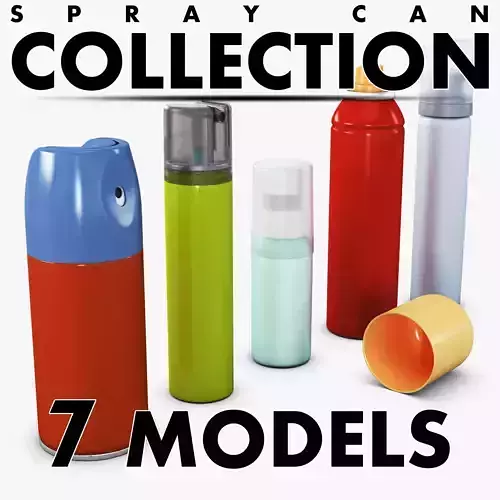 Spray Can Collection Volume 1 3D model