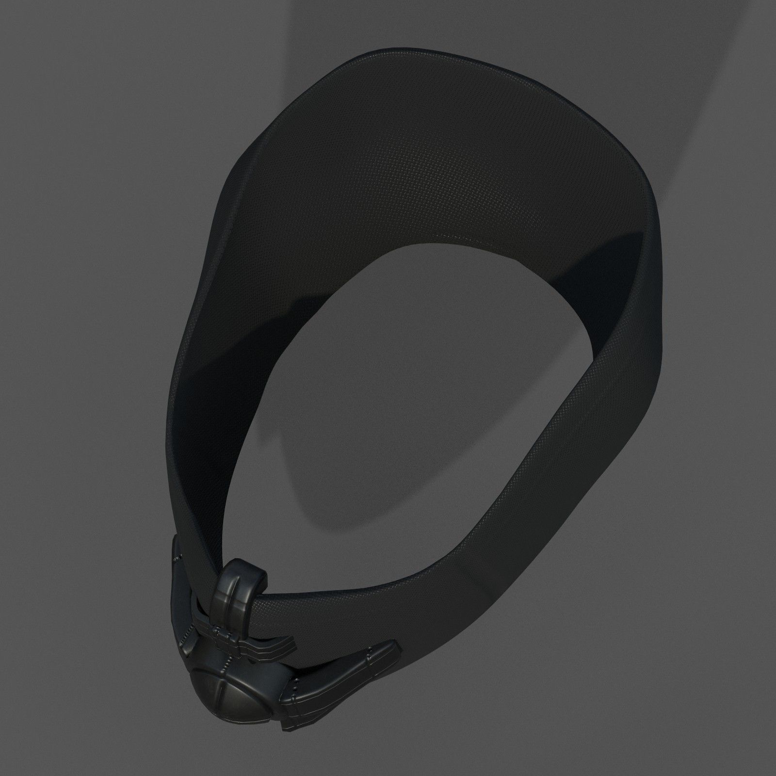 Helmet scifi fantasy futuristic military combat  Low-poly 3D model_6