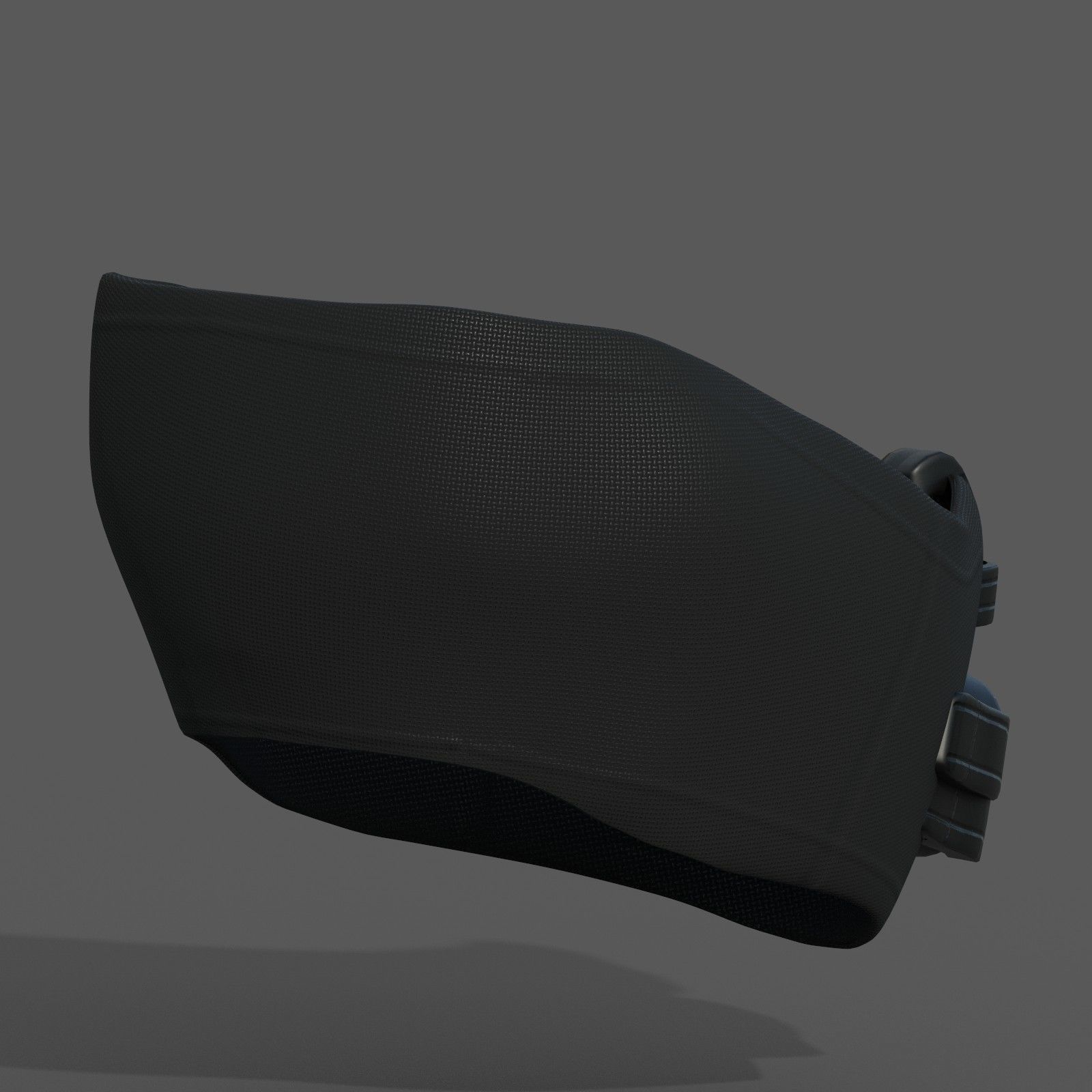 Helmet scifi fantasy futuristic military combat  Low-poly 3D model_8