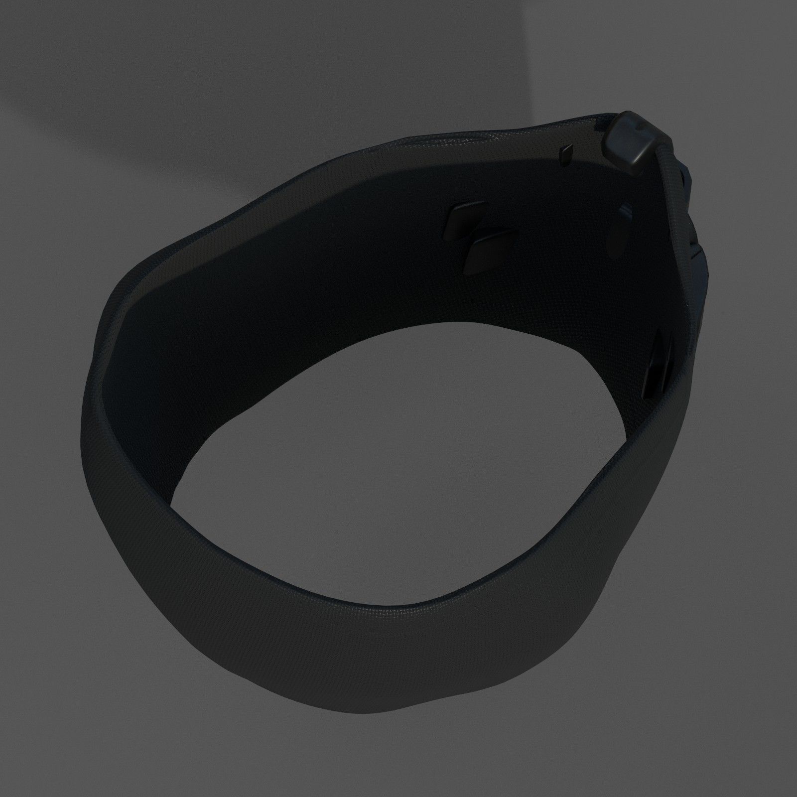 Helmet scifi fantasy futuristic military combat  Low-poly 3D model_7