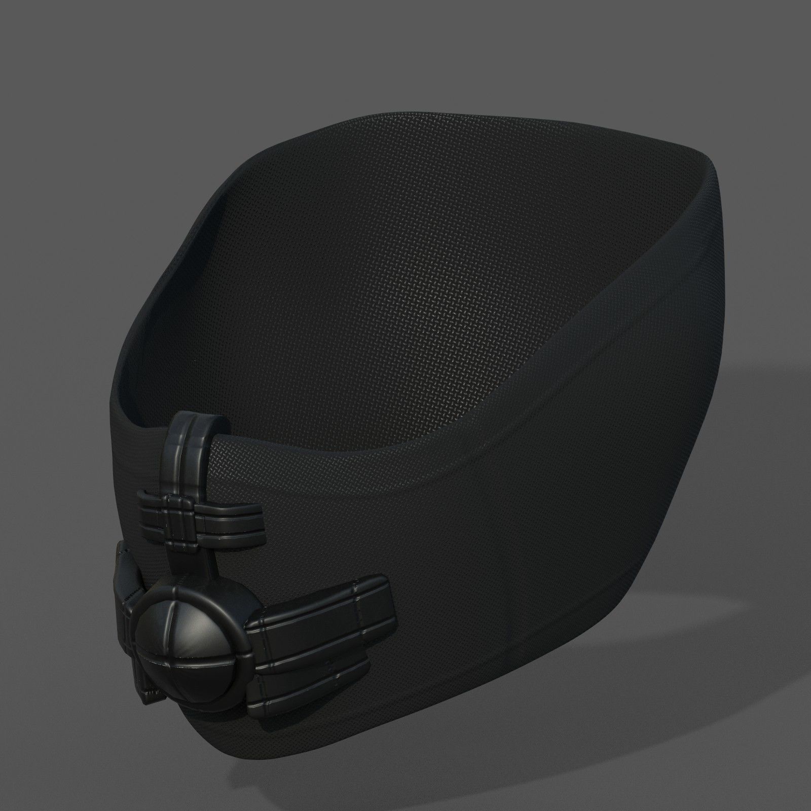 Helmet scifi fantasy futuristic military combat  Low-poly 3D model_1