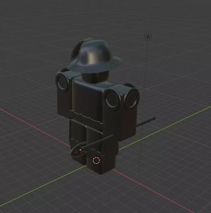 ROBLOX SOLDIER CHARACTER 3D model_0