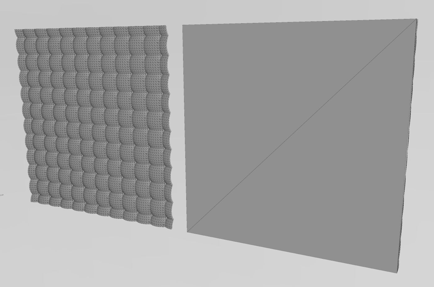 Bubble pattern panel 3D print model_11