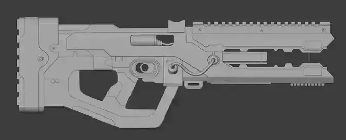 sci-fi gun
