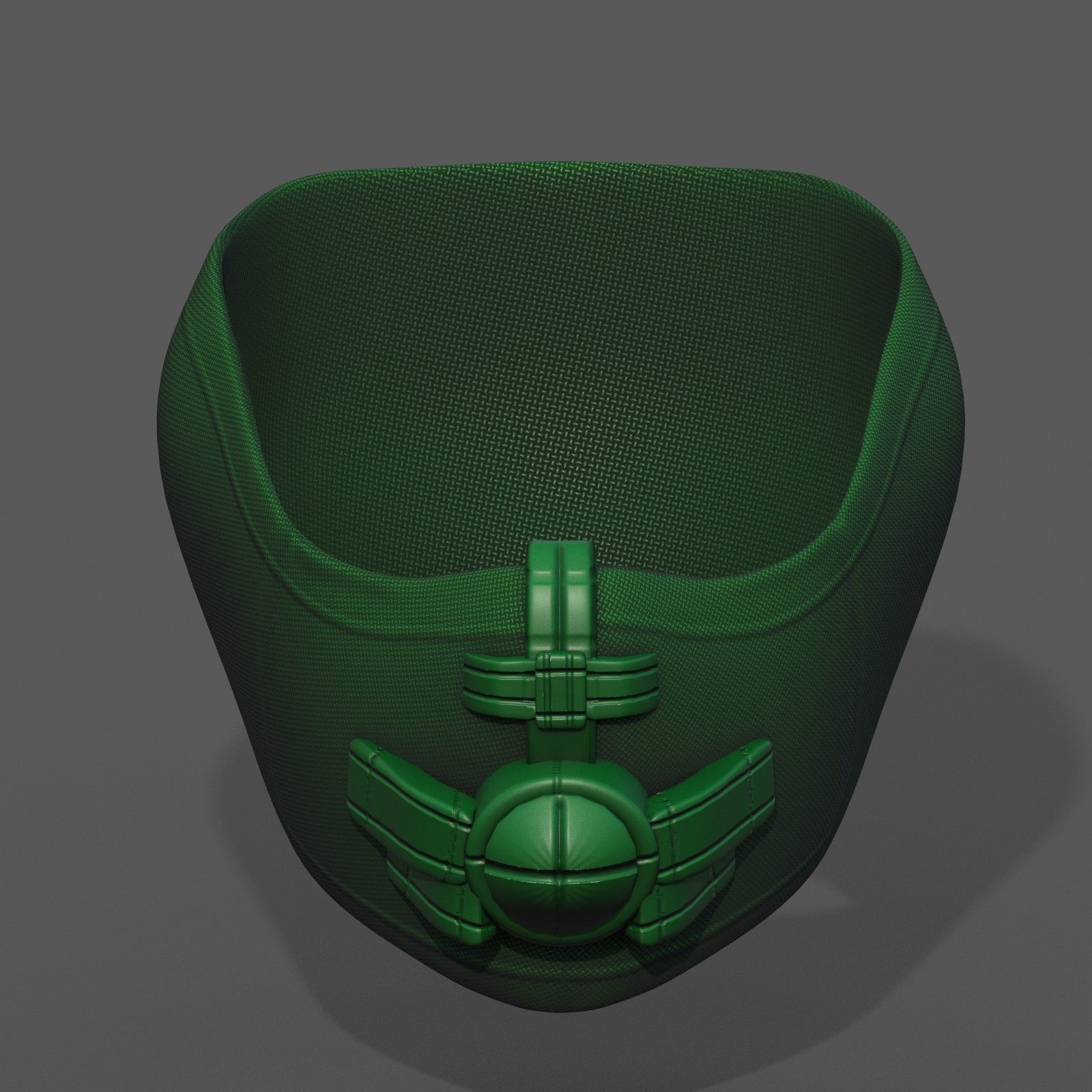 Helmet scifi military combat 3d Low-poly 3D model_5
