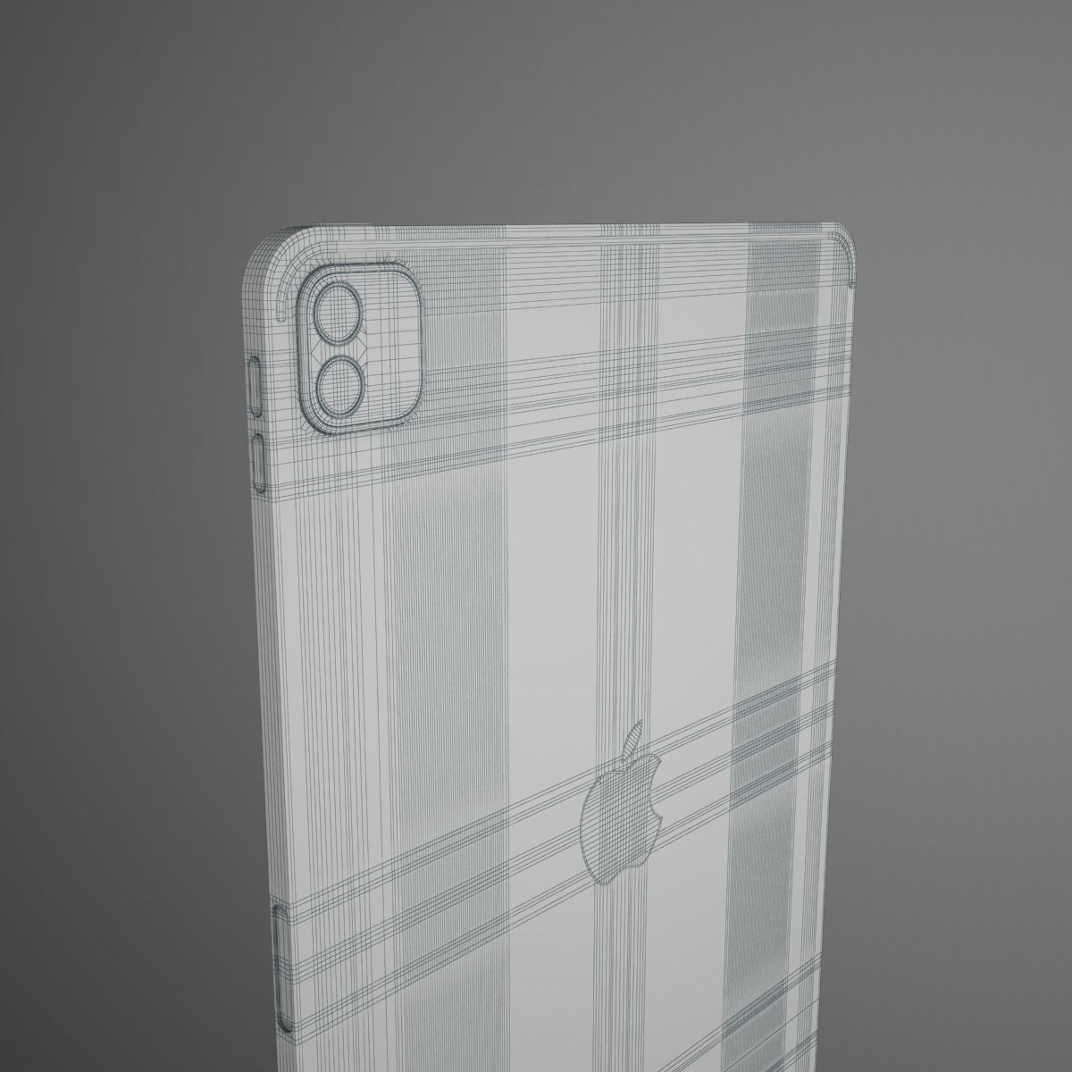 Apple iPad Pro 11 2020 All color 3D model_11