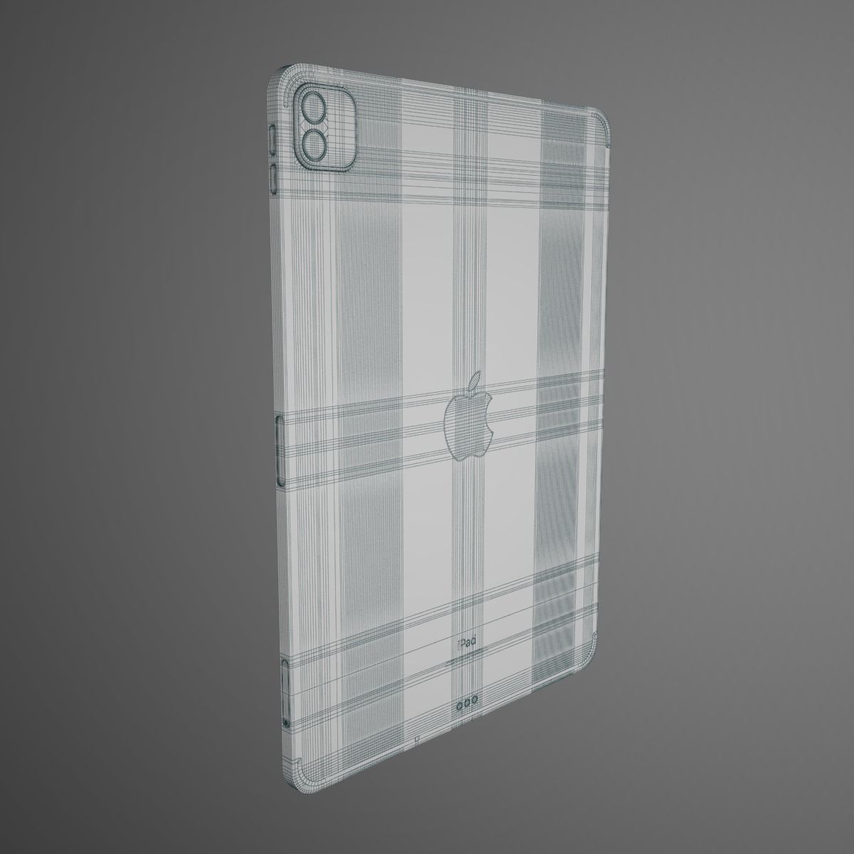 Apple iPad Pro 11 2020 All color 3D model_10