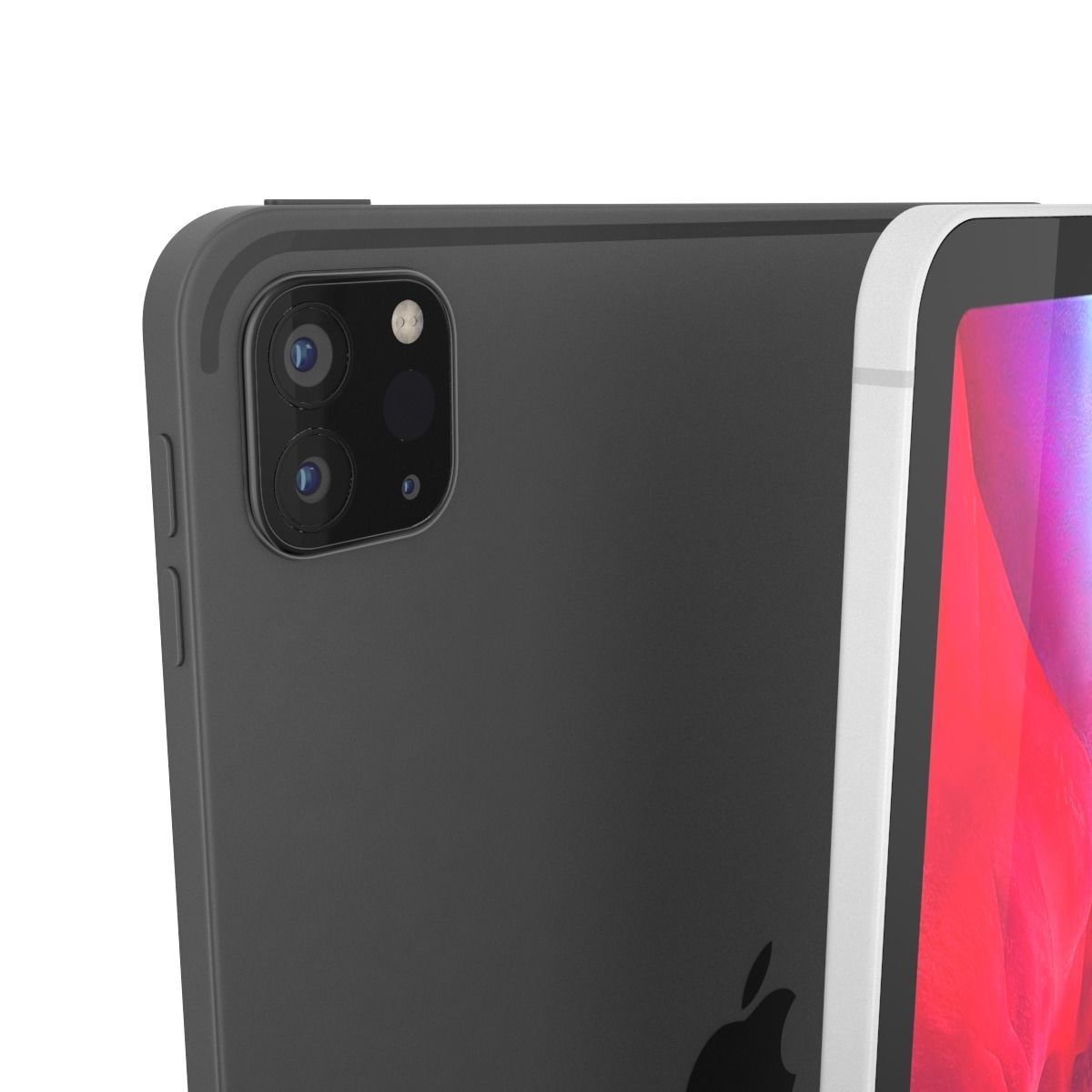 Apple iPad Pro 11 2020 All color 3D model_5