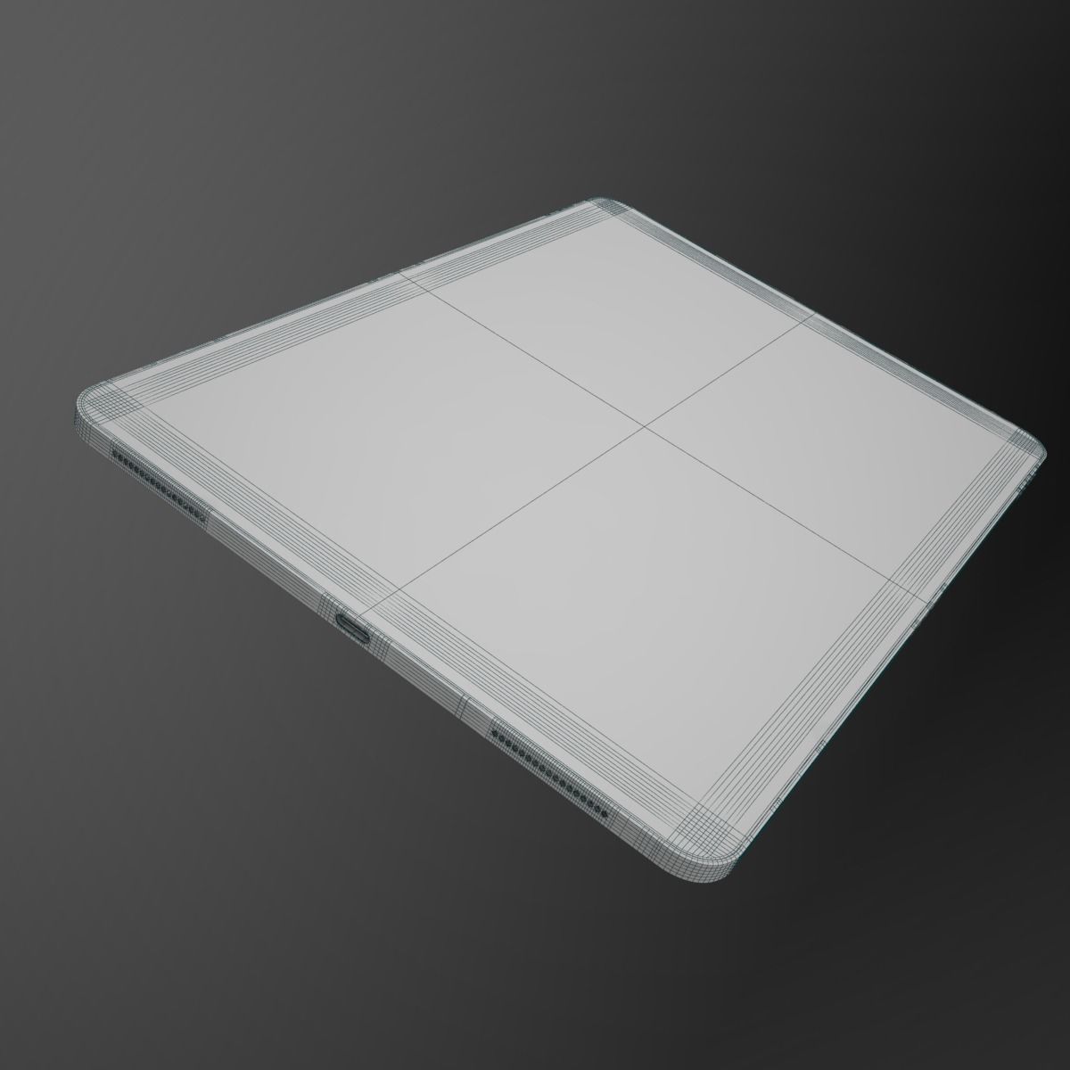Apple iPad Pro 11 2020 All color 3D model_13