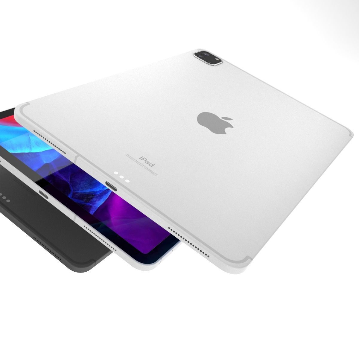 Apple iPad Pro 11 2020 All color 3D model_6