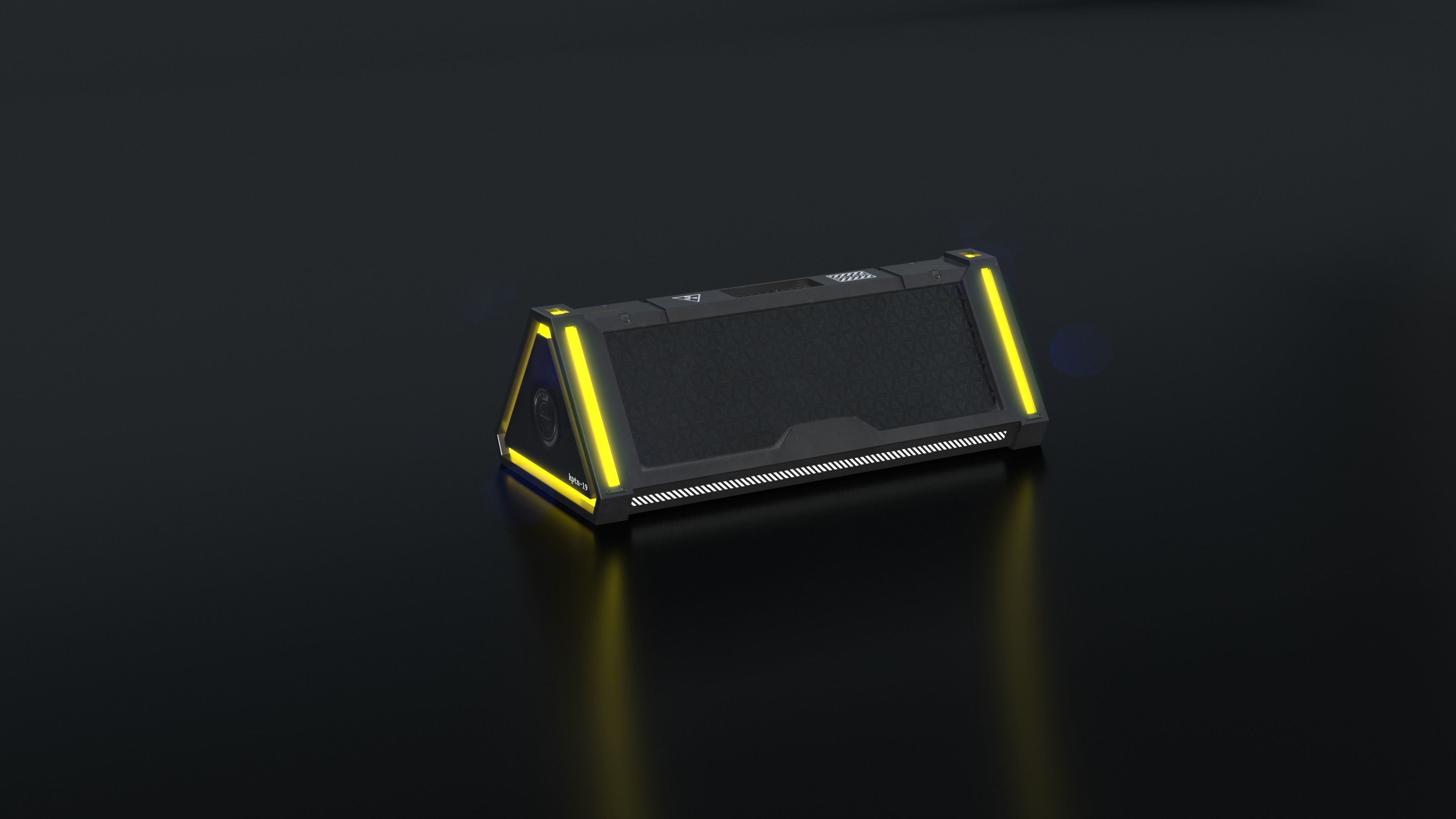 Sci Fi Box v4 Low-poly 3D model_4