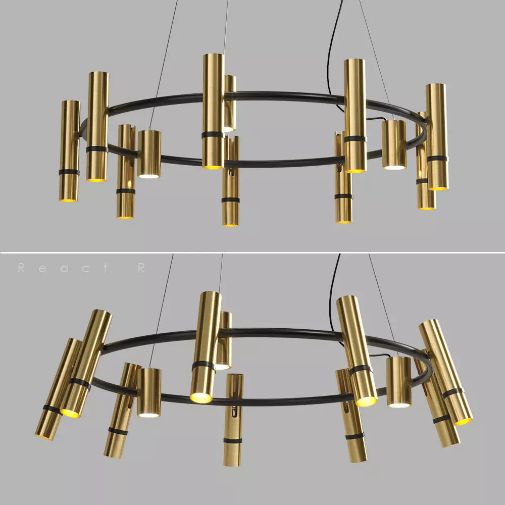 Lampatron React R 12 lamps 3D model_0