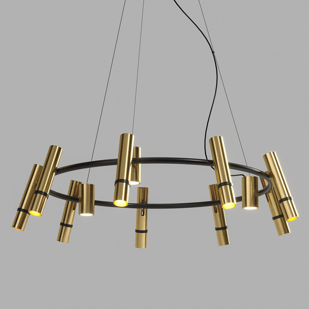 Lampatron React R 12 lamps 3D model_2