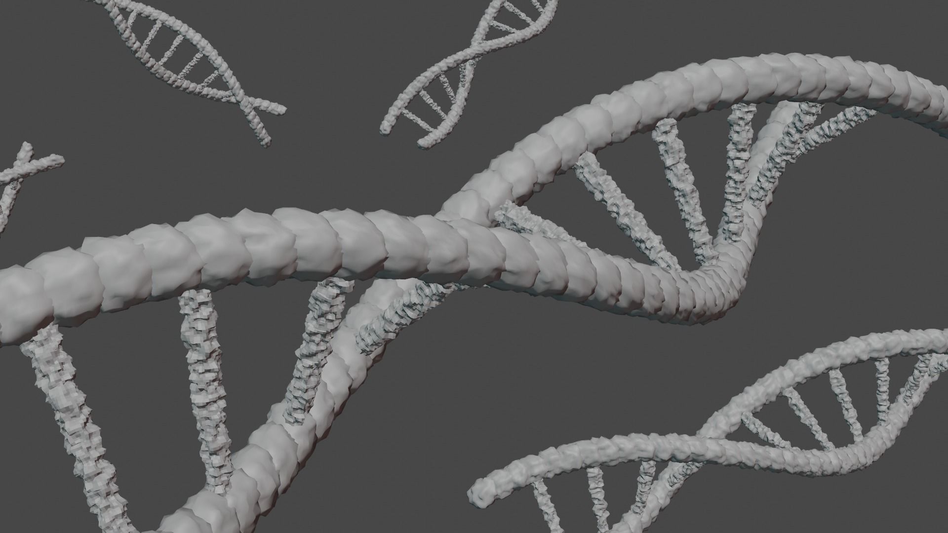 dna for blender models free VR / AR / lowpoly 3D model CGTrader