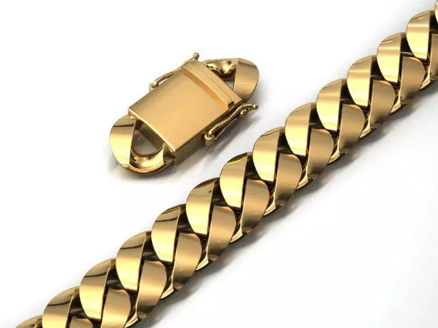 13 MM MIAMI CUBAN CHAIN LINK FOR BRACELETS OR NECKLACE 3D print model