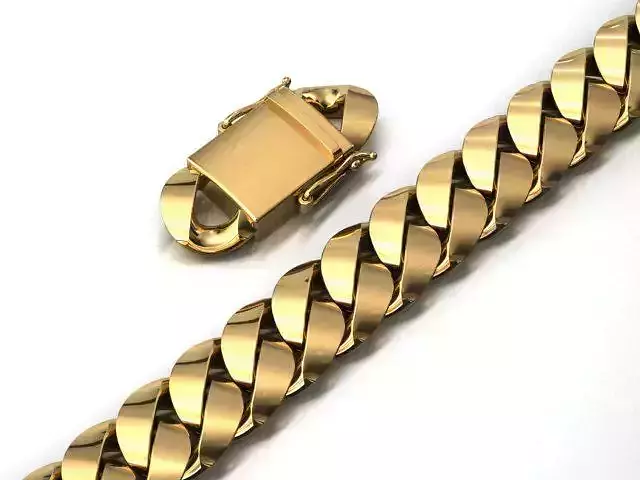 13 MM MIAMI CUBAN CHAIN LINK FOR BRACELETS OR NECKLACE 3D print model