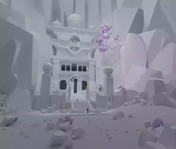 Ashantshire Castle Lowpoly