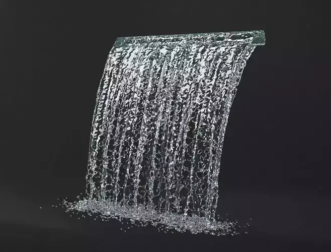 Fountain potok 11 animated