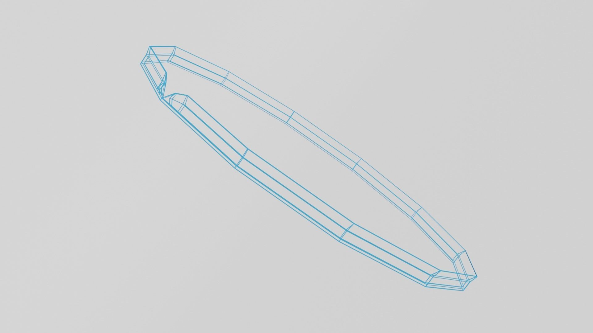 Lotus flower and its leaf in the spirit of origami art Low-poly 3D model_5