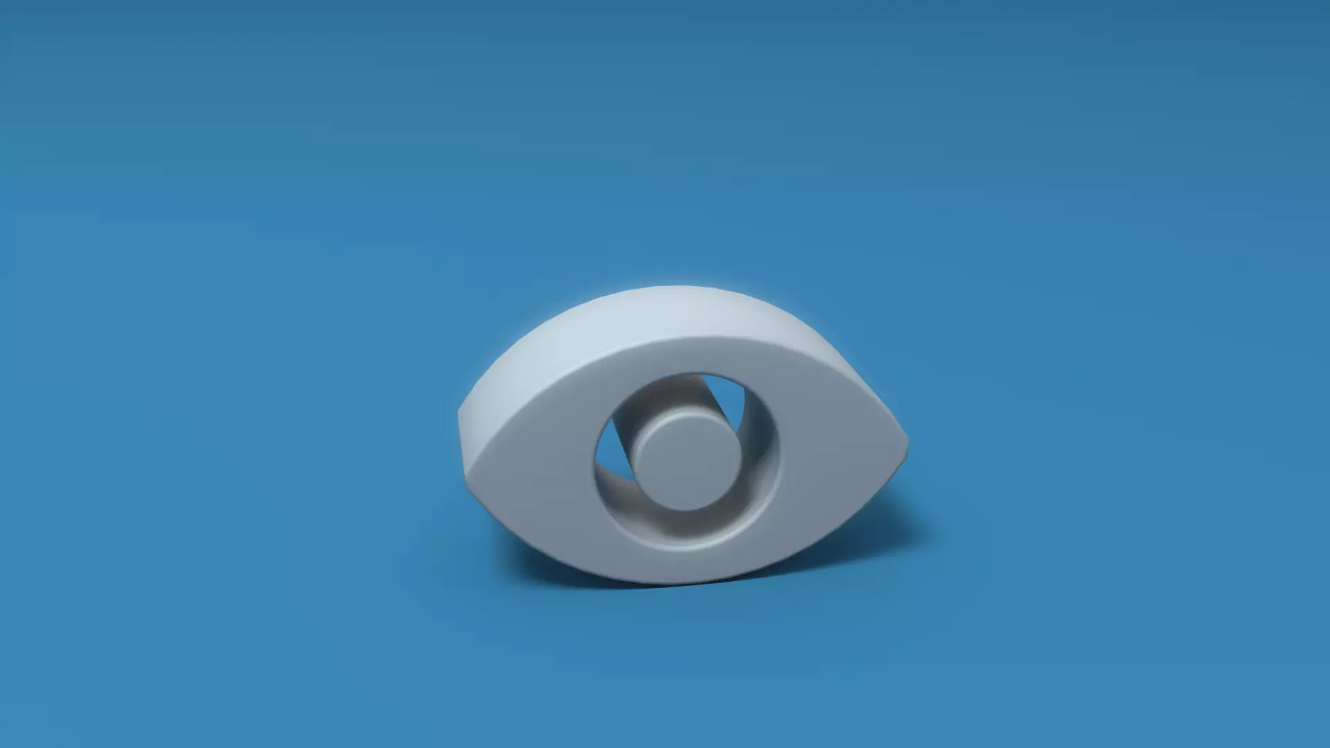 View circle Low-poly 3D model_0