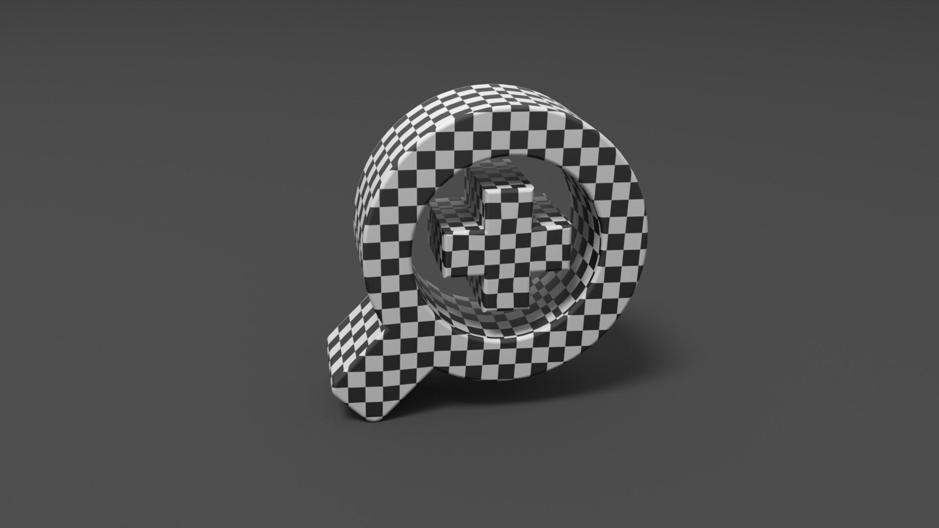 Zoom In Low-poly 3D model_1