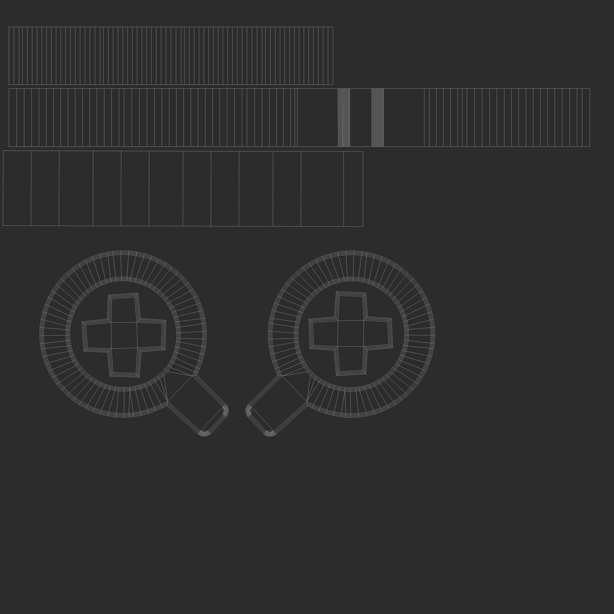 Zoom In Low-poly 3D model_3