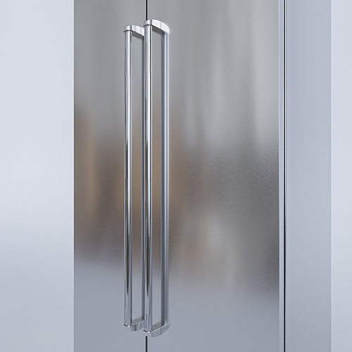 SUBZERO BI-36SS Refrigerator- Freezer -With Interior 3D model 7