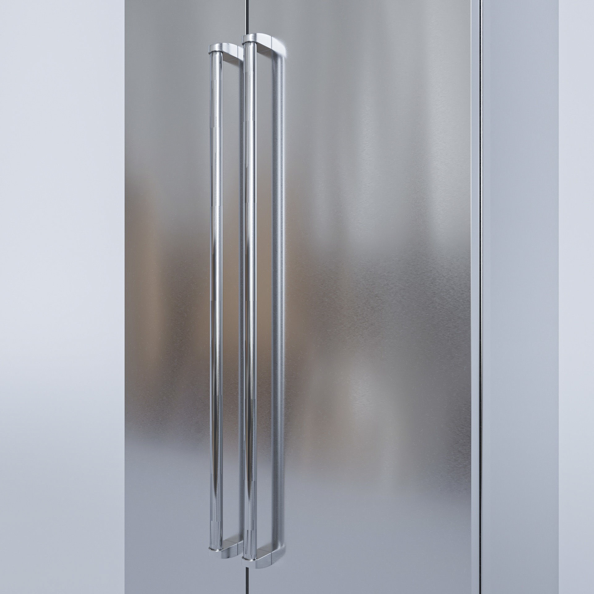 SUBZERO BI-36SS Refrigerator- Freezer -With Interior 3D model_6