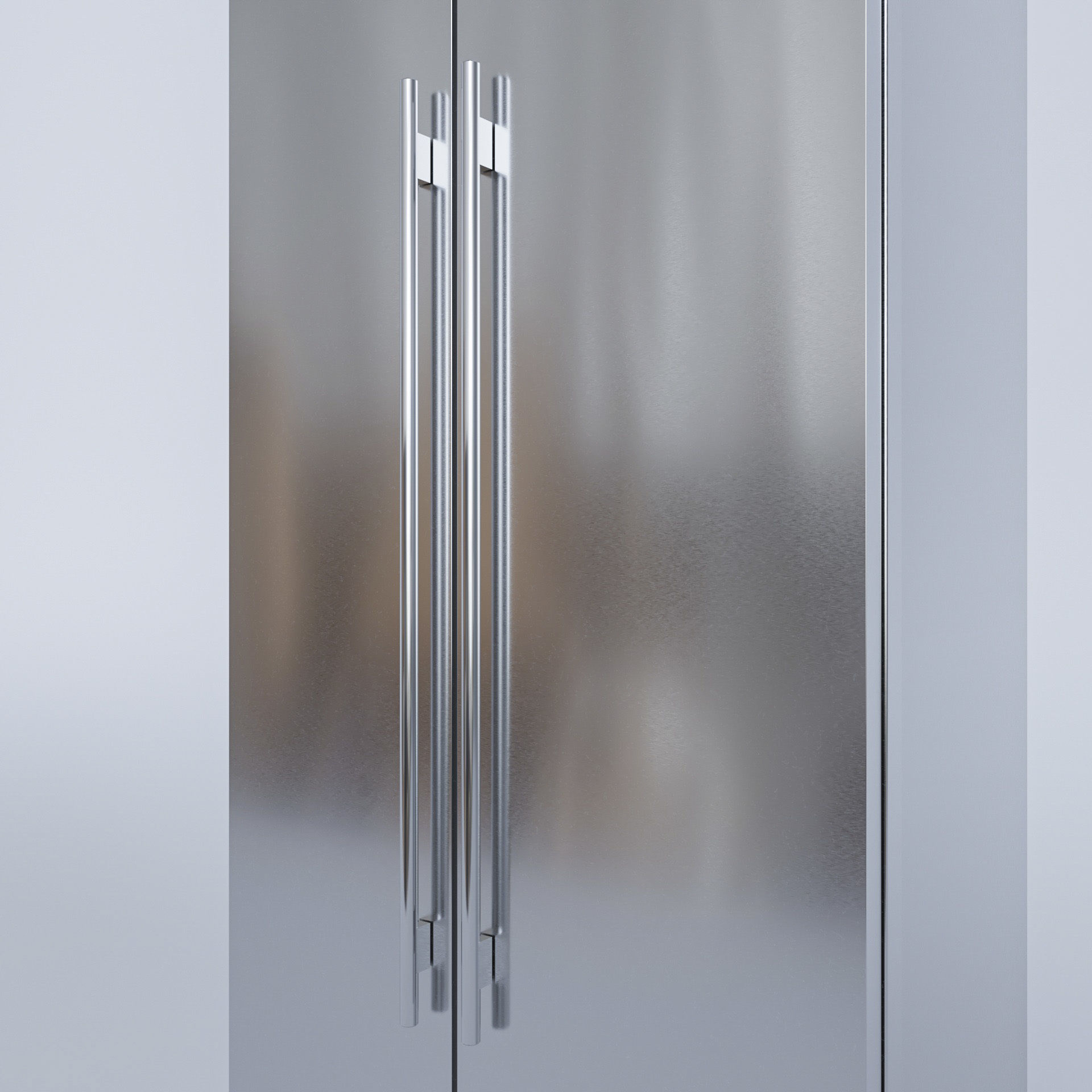 SUBZERO BI-36SS Refrigerator- Freezer -With Interior 3D model_5