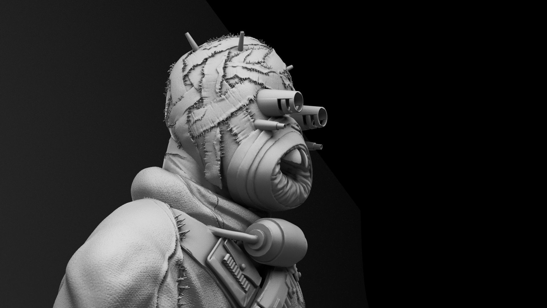 Tusken Raider - Sand People - Star Wars episode IV A new hope 3D print model_16