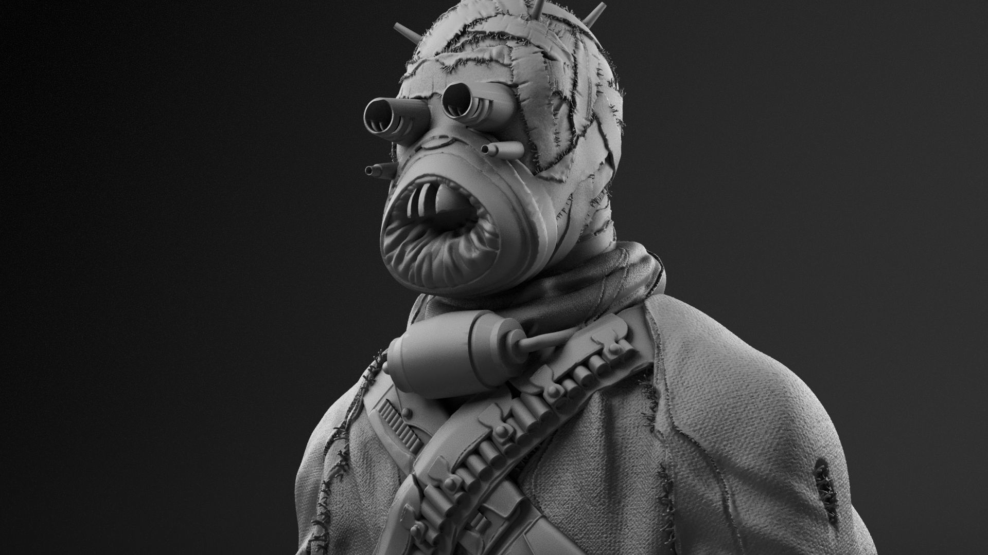 Tusken Raider - Sand People - Star Wars episode IV A new hope 3D print model_14