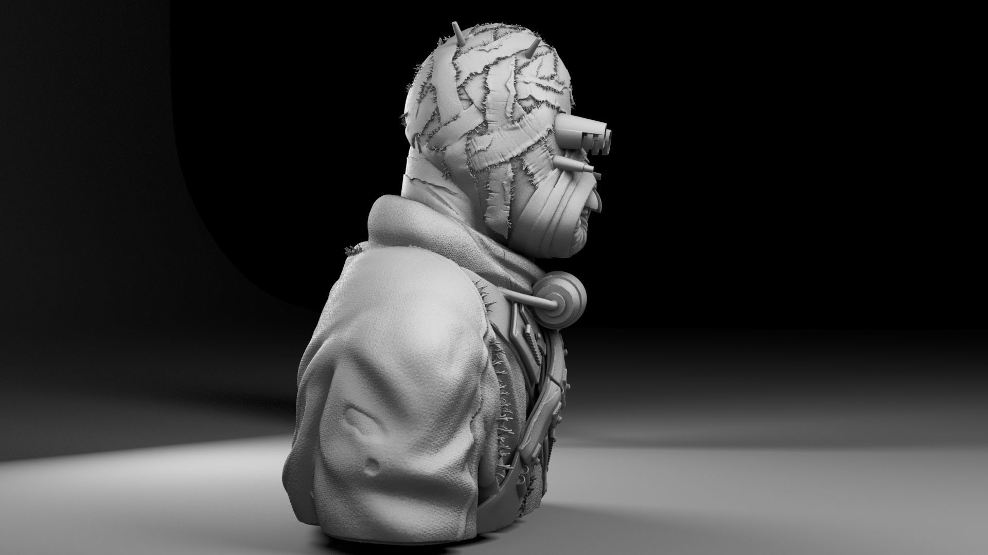 Tusken Raider - Sand People - Star Wars episode IV A new hope 3D print model_6