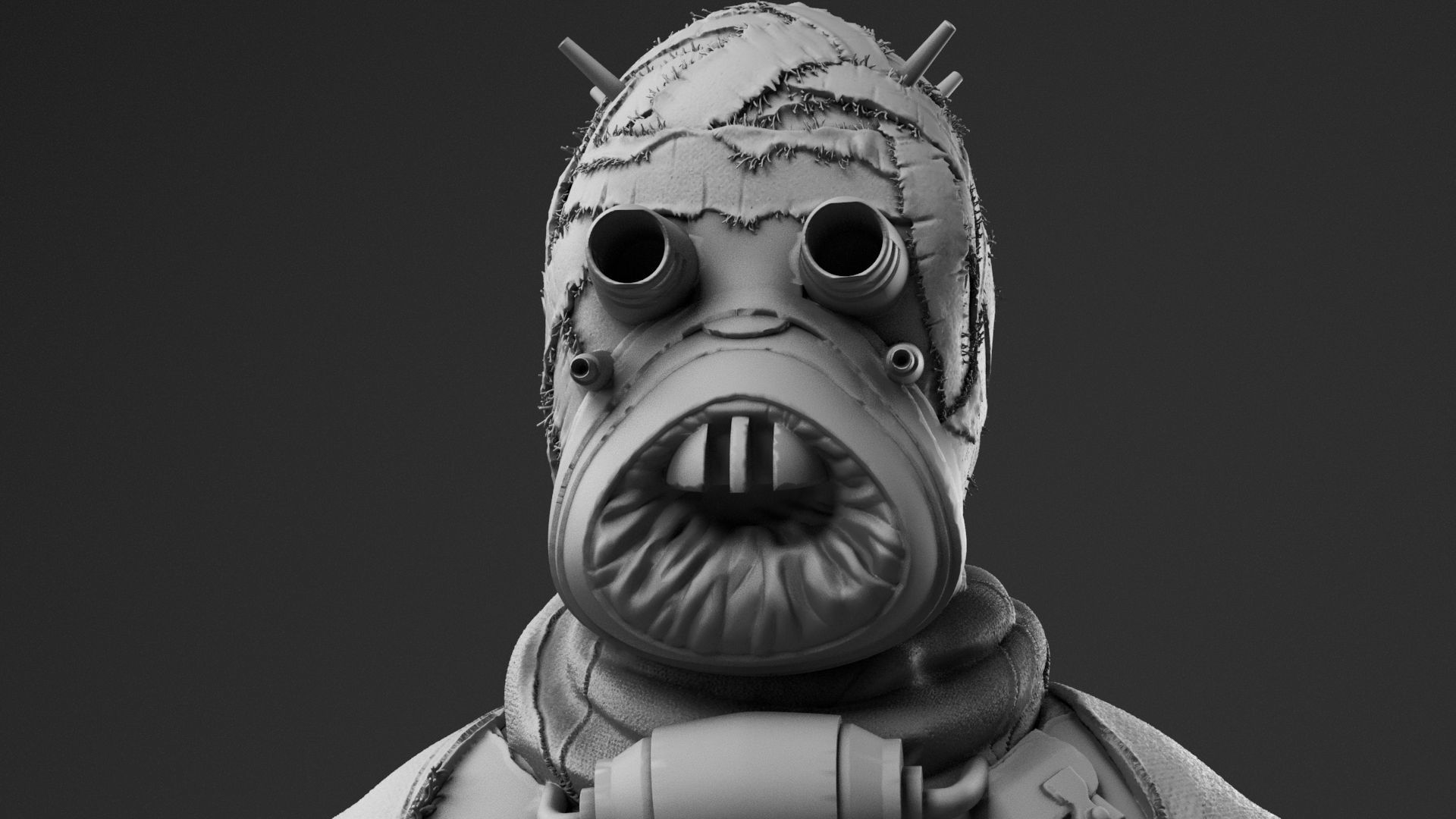 Tusken Raider - Sand People - Star Wars episode IV A new hope 3D print model_18