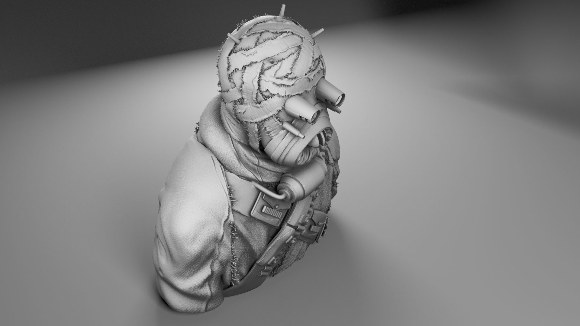 Tusken Raider - Sand People - Star Wars episode IV A new hope 3D print model_7