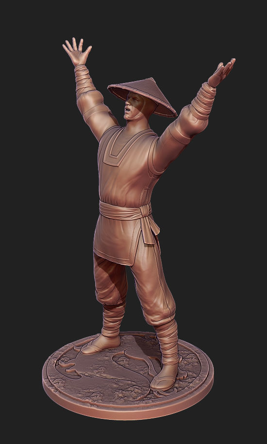Mortal Kombat 2 Raiden 3D print model_4