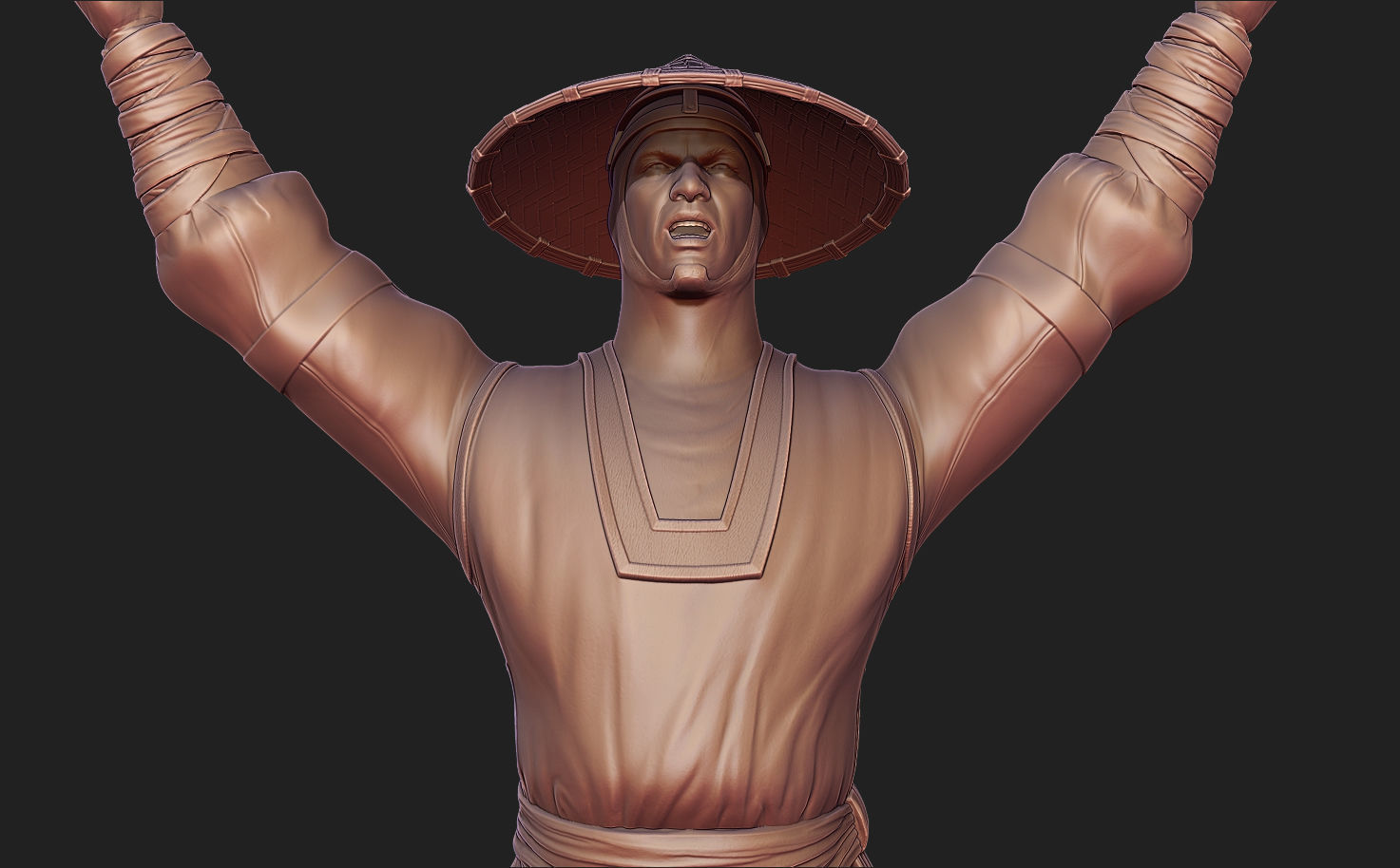 Mortal Kombat 2 Raiden 3D print model_7