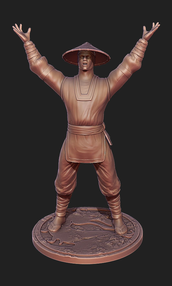 Mortal Kombat 2 Raiden 3D print model_3