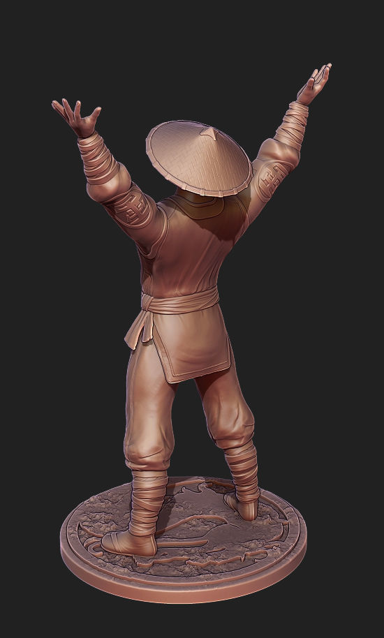 Mortal Kombat 2 Raiden 3D print model_5