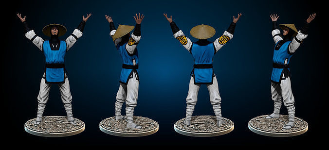 Mortal Kombat 2 Raiden 3D print model