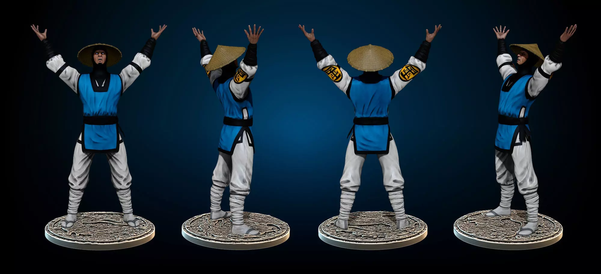 Mortal Kombat 2 Raiden 3D print model_0