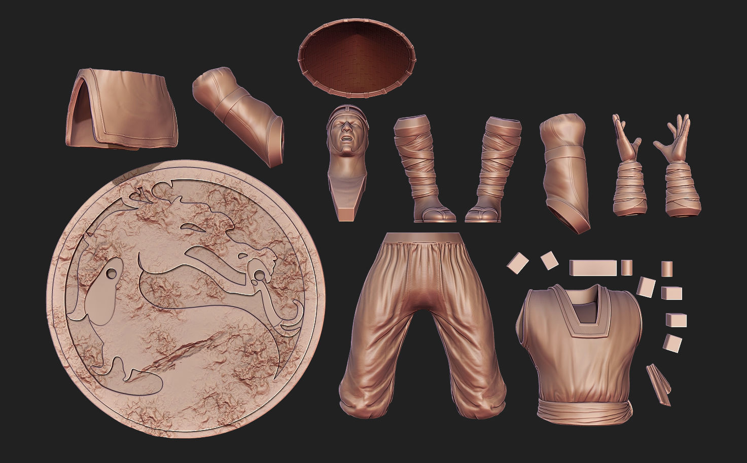 Mortal Kombat 2 Raiden 3D print model_2