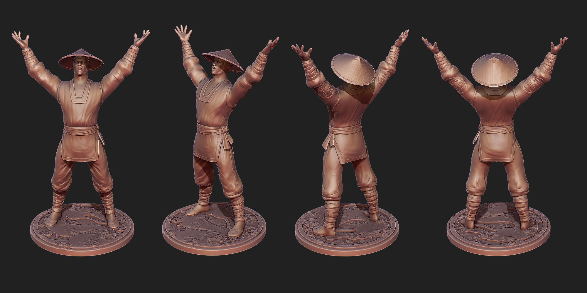 Mortal Kombat 2 Raiden 3D print model_1