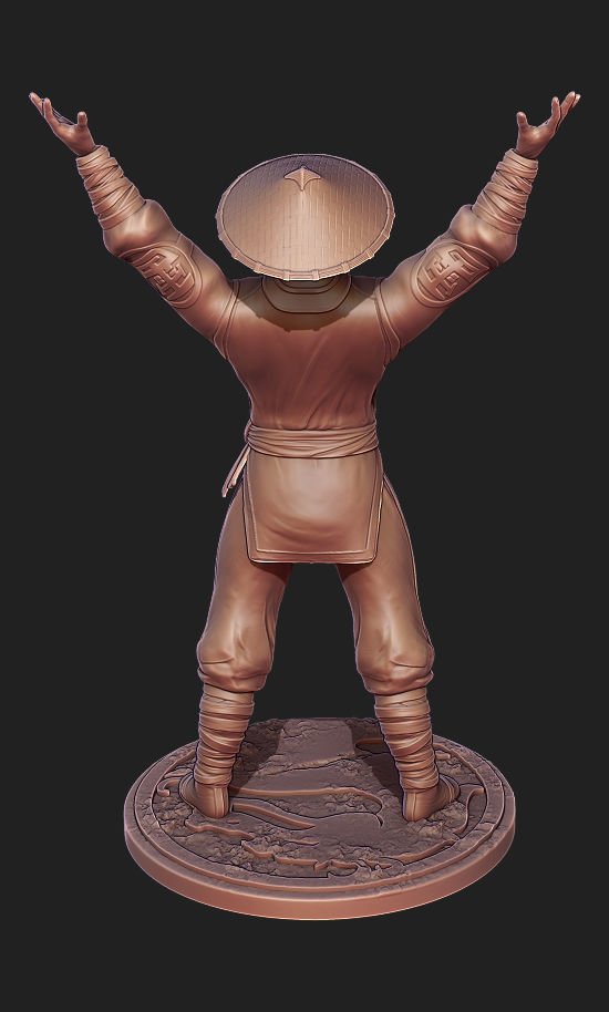 Mortal Kombat 2 Raiden 3D print model_6