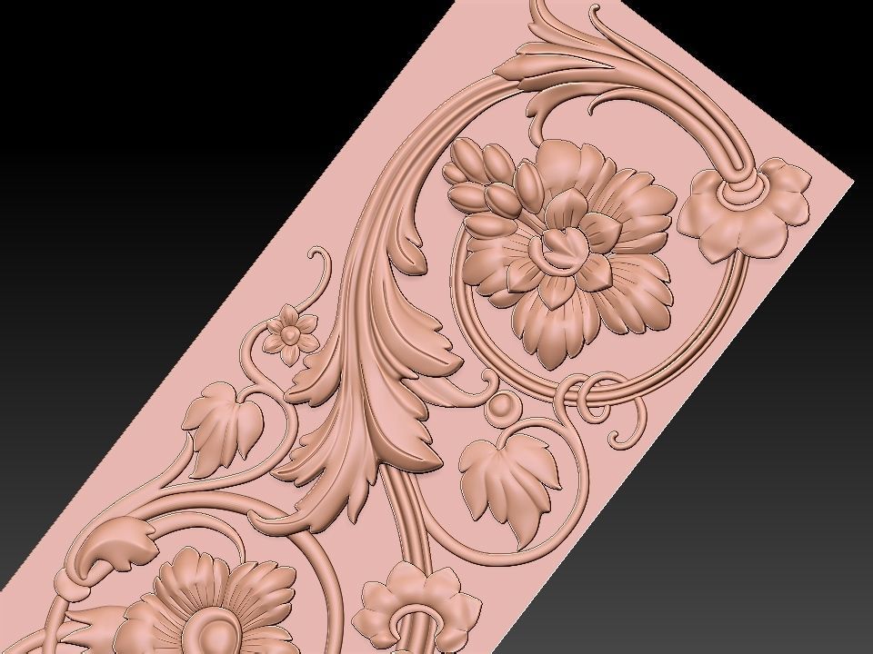 3D FLORAL DESIGN 3D model_7