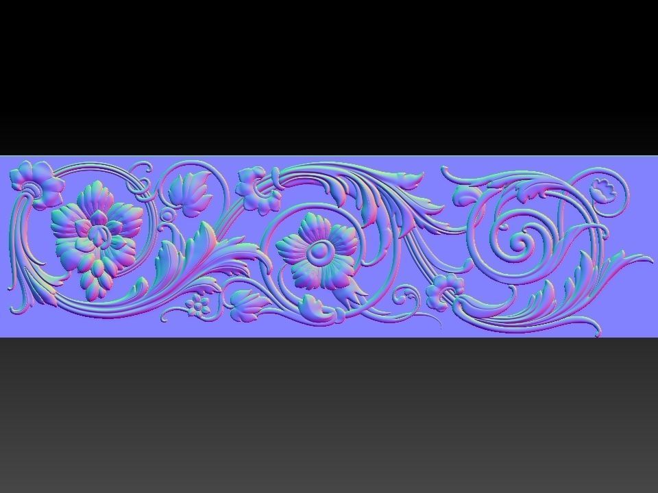 3D FLORAL DESIGN 3D model_16