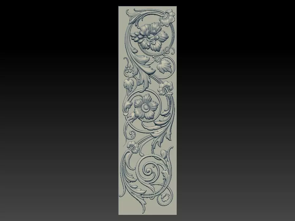 3D FLORAL DESIGN 3D model_0